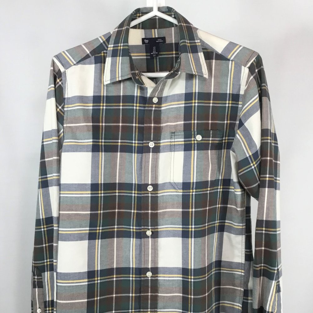 Gap Soft Plaid Shirt